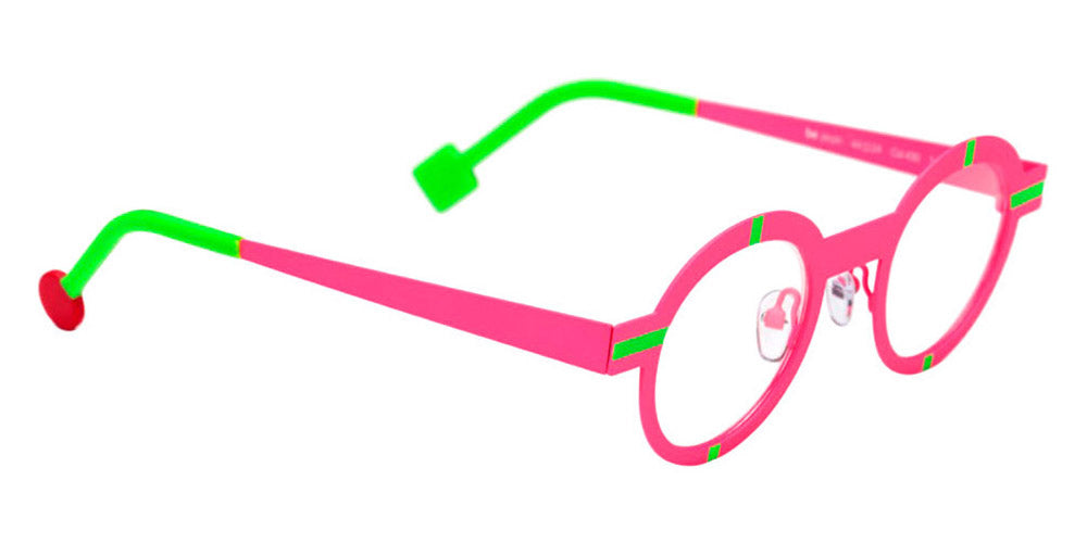 Sabine Be® Be Zinzin SB Be Zinzin 430 44 - Satin Neon Pink / Satin Neon Green Eyeglasses
