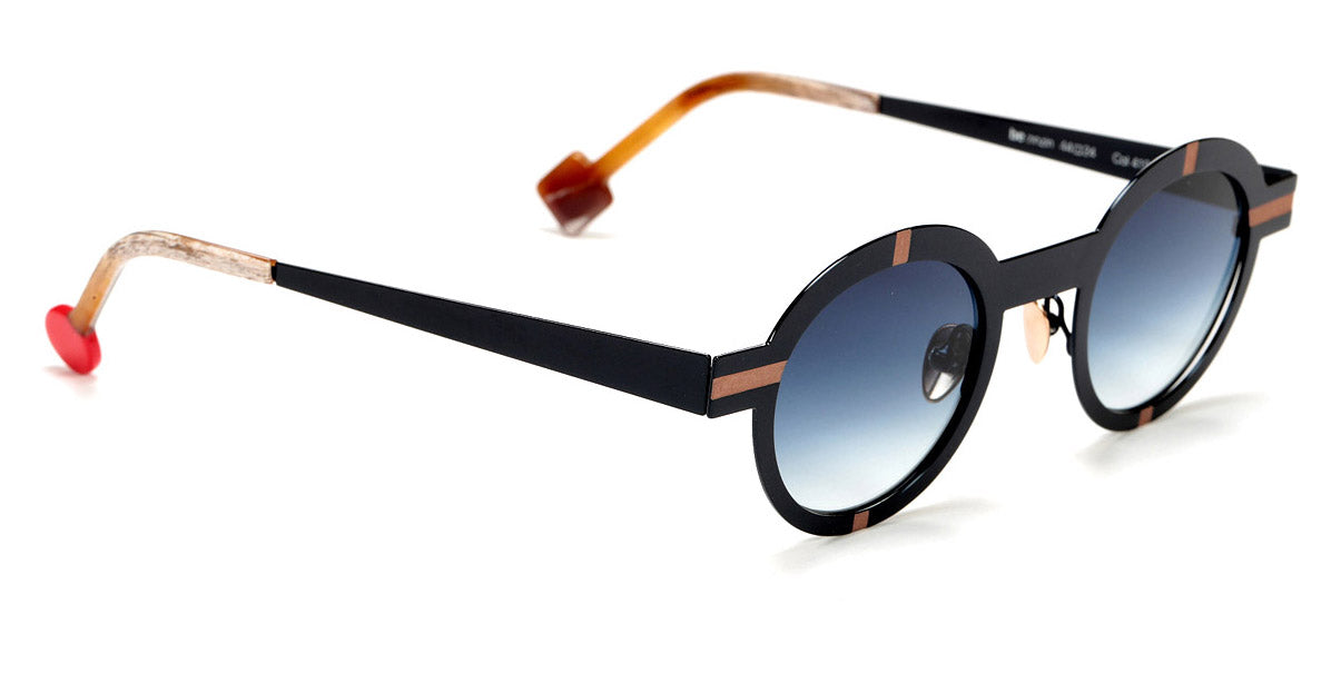 Sabine Be® Be Zinzin Sun SB Be Zinzin Sun 419 44 - Shiny Midnight Blue / Satin Rose Gold Sunglasses