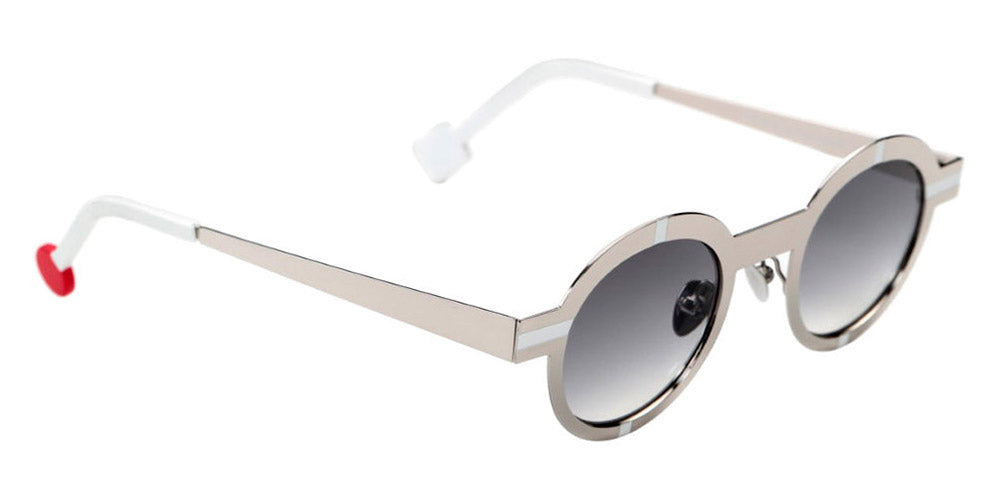 Sabine Be® Be Zinzin Sun SB Be Zinzin Sun 429 44 - Polished Palladium / Satin White Sunglasses