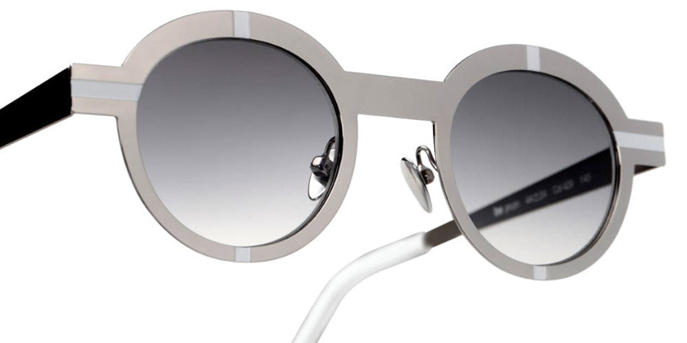 Sabine Be® Be Zinzin Sun SB Be Zinzin Sun 429 44 - Polished Palladium / Satin White Sunglasses