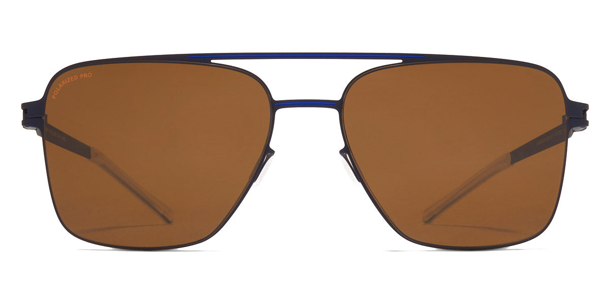 Mykita® BERNIE MYK BERNIE Indigo/Yale Blue / PolPro Amber Brown 56 - Indigo/Yale Blue / PolPro Amber Brown Sunglasses