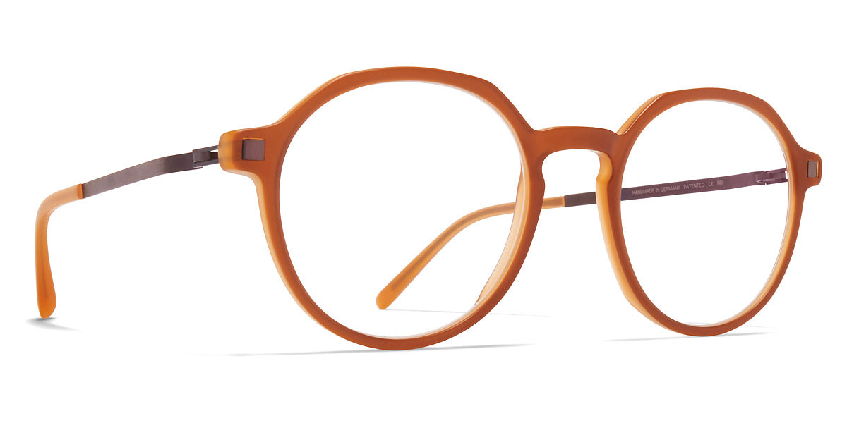 Mykita® BIKKI MYK BIKKI C186 Matte Brown Darkbrown/Moc 47 - C186 Matte Brown Darkbrown/Moc Eyeglasses