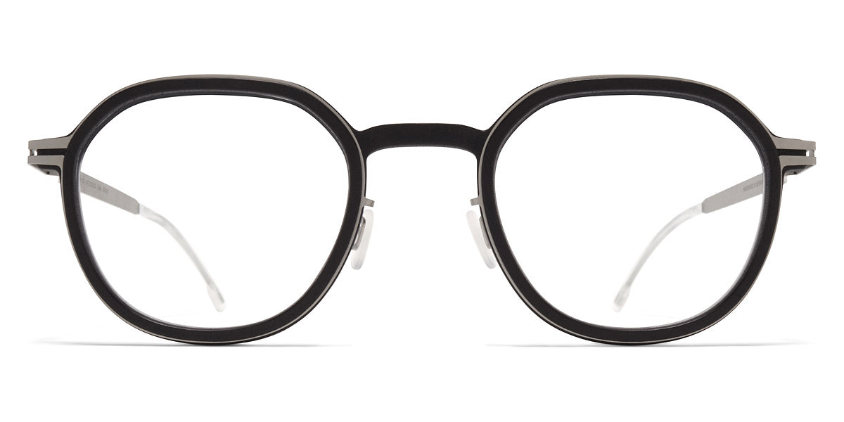 Mykita® BIRCH MYK BIRCH MH49 Pitch Black/Matte Silver 47 - MH49 Pitch Black/Matte Silver Eyeglasses