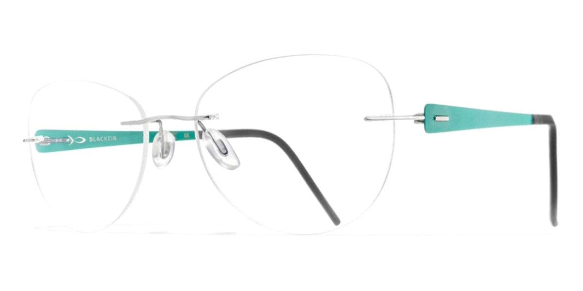 Blackfin® Alamere BF Alamere 714 00 - Silver/Green Eyeglasses