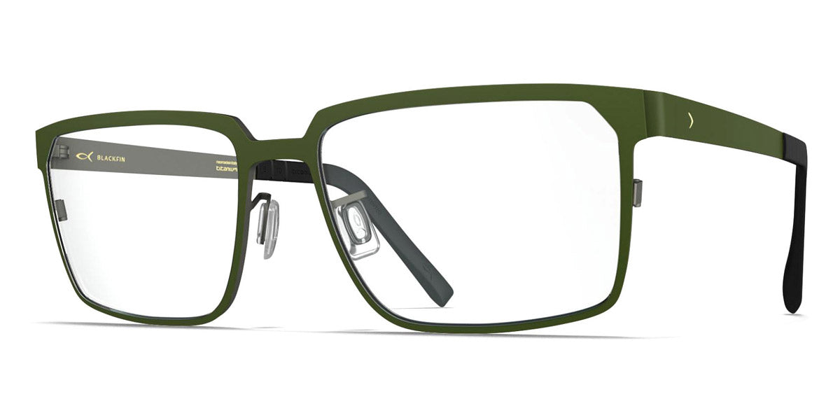 Blackfin® Fairbanks BF Fairbanks 1681 56 - ARMY DARK GREEN/GUNMETAL GRAY Eyeglasses