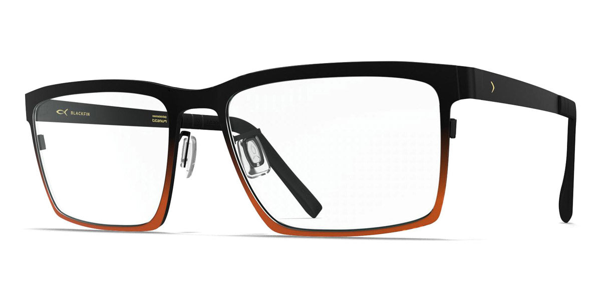 Blackfin® Irvine BF Irvine 1501 56 - BLACK INK/SPACE ORANGE Eyeglasses