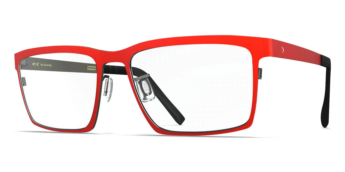 Blackfin® Irvine BF Irvine 1753 56 - SCARLET RED/GUNMETAL GRAY Eyeglasses