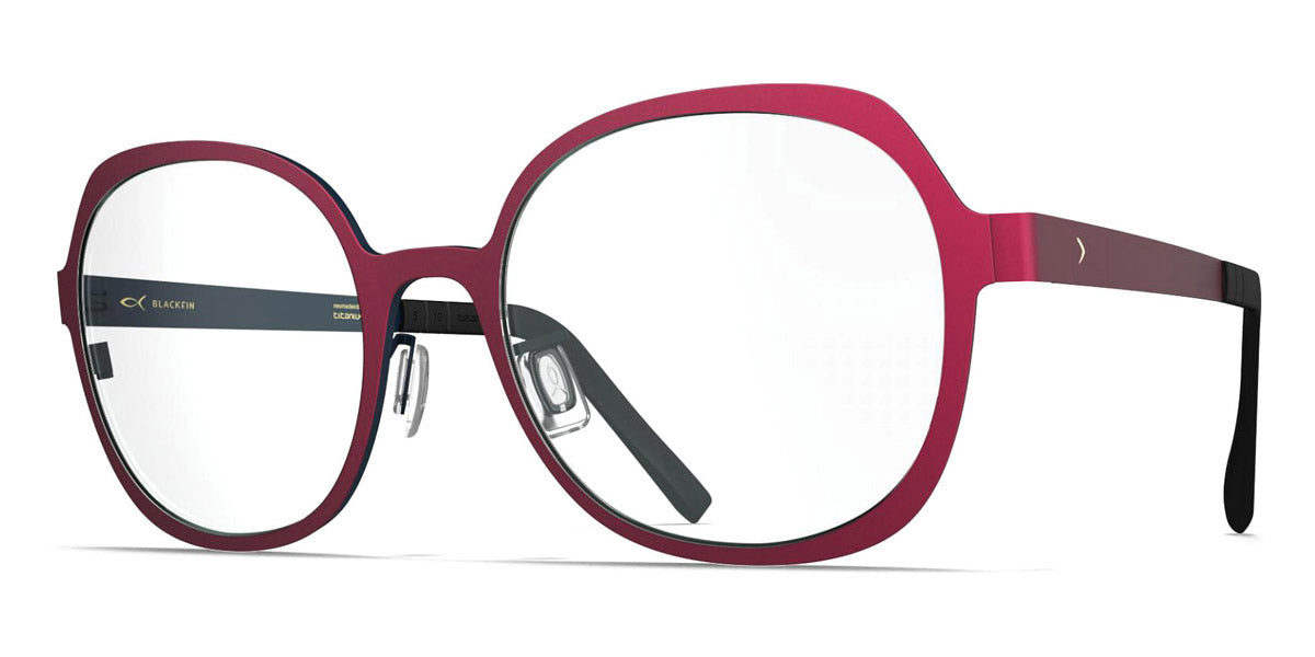 Blackfin® Quincy BF Quincy 1667 53 - BURGUNDY RED/SHADOW DARK BLUE Eyeglasses