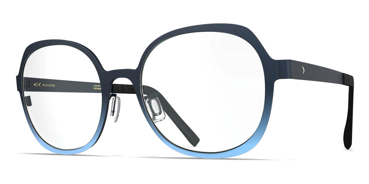 Blackfin® Quincy BF Quincy 1668 53 - STORM NAVY BLUE/ARTIC BLUE Eyeglasses