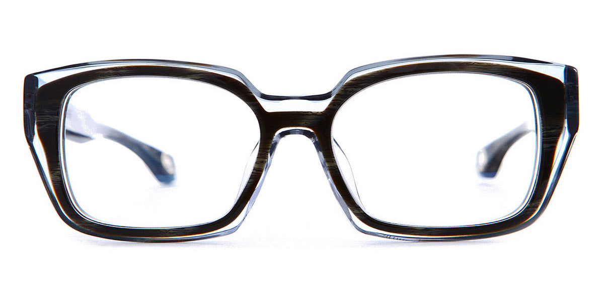 Blake Kuwahara® ANDO BLK ANDO BLACK HORN 56 - BLACK HORN Eyeglasses