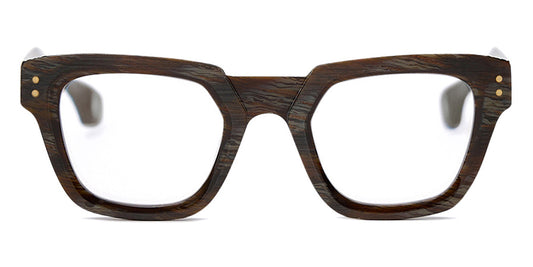 Blake Kuwahara® Bk1027 BLK BK1027 BROWN HORN 49 - Brown Horn Eyeglasses