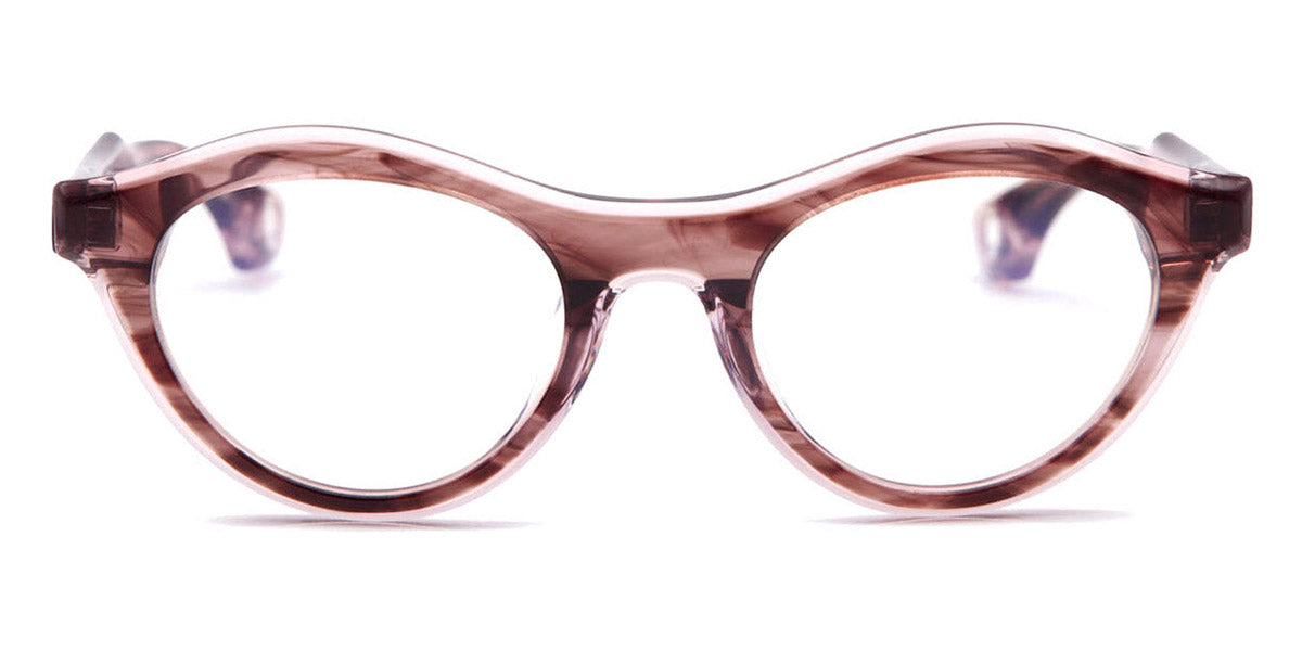 Blake Kuwahara® CARON BLK CARON MAUVE HORN 49 - MAUVE HORN Eyeglasses