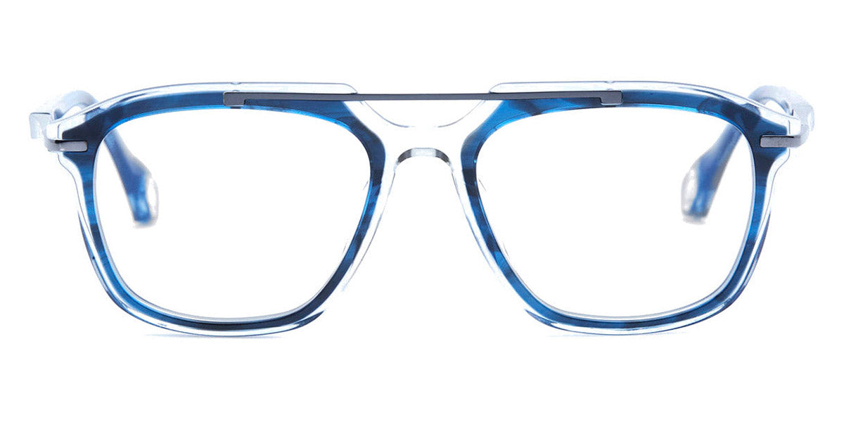 Blake Kuwahara® DELANO BLK DELANO BLUE HORN 53 - BLUE HORN Eyeglasses