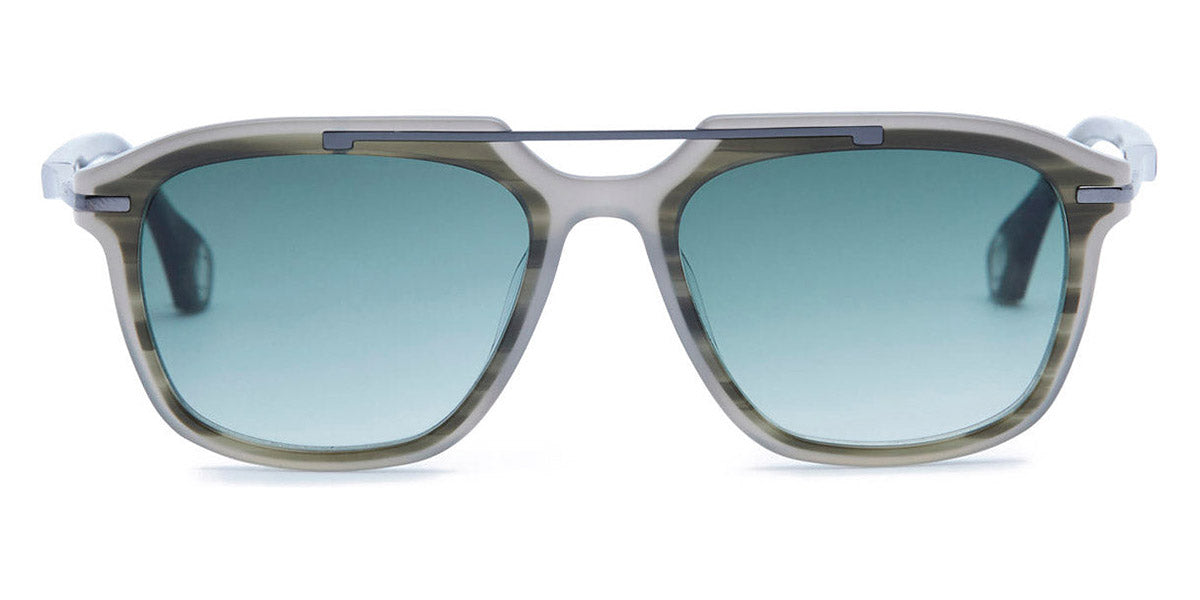 Blake Kuwahara® DELANO SUN BLK DELANO SUN OLIVE HORN 53 - OLIVE HORN Sunglasses