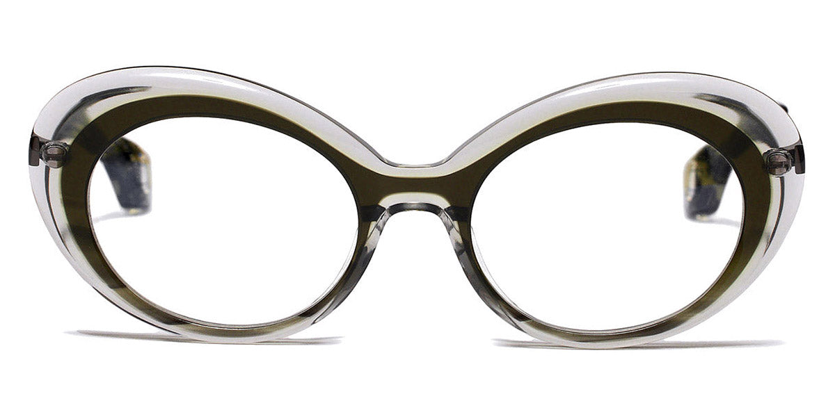 Blake Kuwahara® DOSHI BLK DOSHI OLIVE 51 - OLIVE Eyeglasses