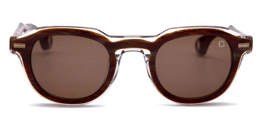 Blake Kuwahara® FEHN SUN BLK FEHN SUN BROWN HORN 46 - BROWN HORN Sunglasses