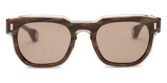 Blake Kuwahara® MONTANER SUN BLK MONTANER SUN BROWN HORN 52 - BROWN HORN Sunglasses