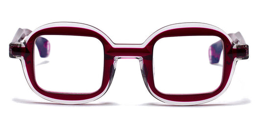 Blake Kuwahara® OBATA BLK OBATA BURGUNDY 43 - BURGUNDY Eyeglasses