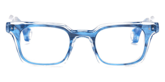 Blake Kuwahara® PORTMAN BLK PORTMAN BLUE HORN 46 - BLUE HORN Eyeglasses