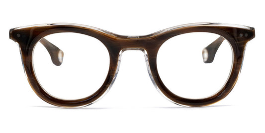 Blake Kuwahara® REED BLK REED BROWN HORN 46 - BROWN HORN Eyeglasses