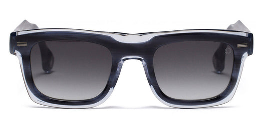 Blake Kuwahara® RESNICK SUN BLK RESNICK SUN NAVY HORN 53 - NAVY HORN Sunglasses