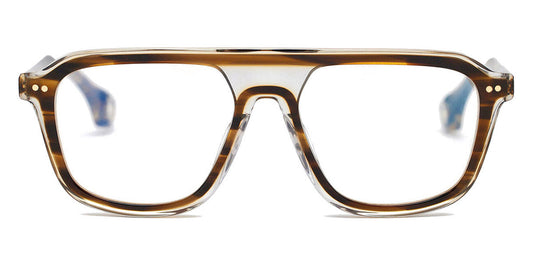 Blake Kuwahara® RIETVELD BLK RIETVELD LIGHT BROWN HORN 57 - LIGHT BROWN HORN Eyeglasses