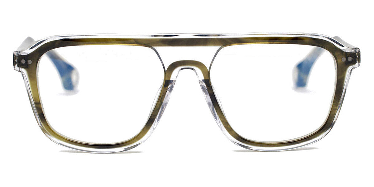 Blake Kuwahara® RIETVELD BLK RIETVELD OLIVE 57 - OLIVE Eyeglasses