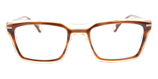 Blake Kuwahara® WEBSTER BLK WEBSTER BROWN HORN 52 - BROWN HORN Eyeglasses