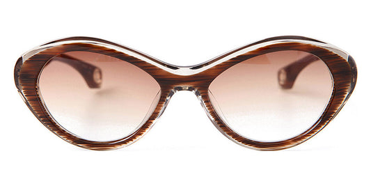 Blake Kuwahara® ZAHA SUN BLK ZAHA SUN CHESTNUT 53 - CHESTNUT Sunglasses