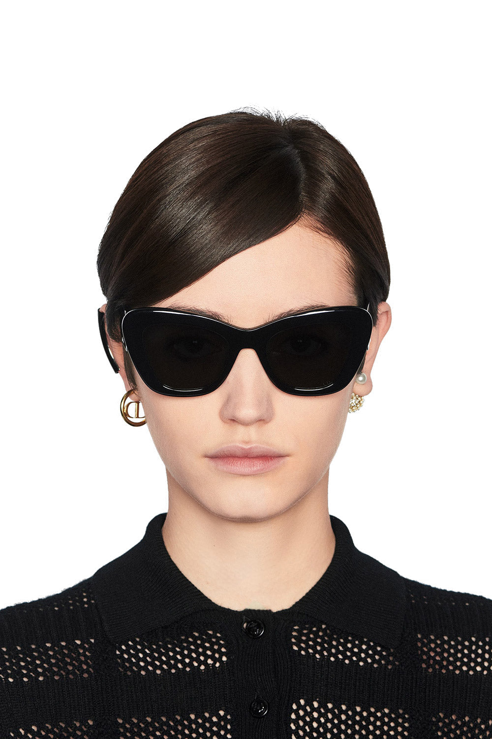 Dior® DiorBobby B1U D BOBYB1UXR 10A0 52 - Black Sunglasses