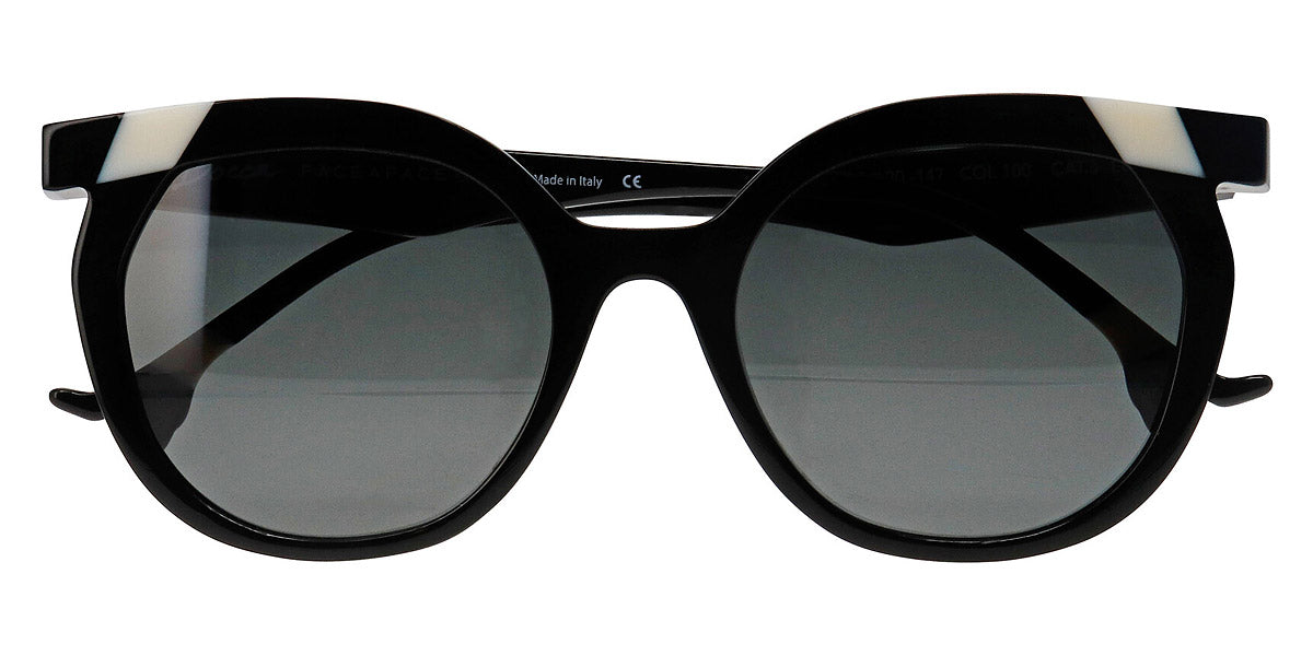 Face A Face® BOCCA CHESS 2 FAF BOCCA CHESS 2 100 52 - Black (100) Sunglasses