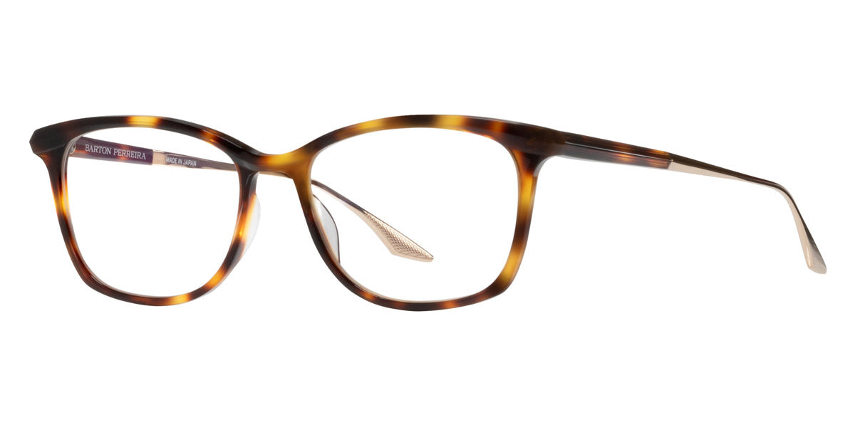 Barton Perreira® Bader - Spanish Cedar/Gold Eyeglasses