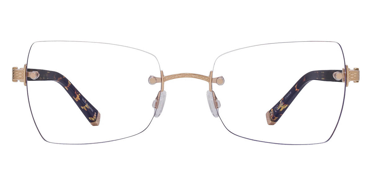 Barton Perreira® Kiki BPR OP Kiki 5302 53 - Heroine Chic/Gold Eyeglasses