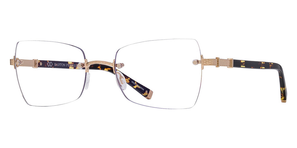 Barton Perreira® Kiki BPR OP Kiki 5302 53 - Heroine Chic/Gold Eyeglasses