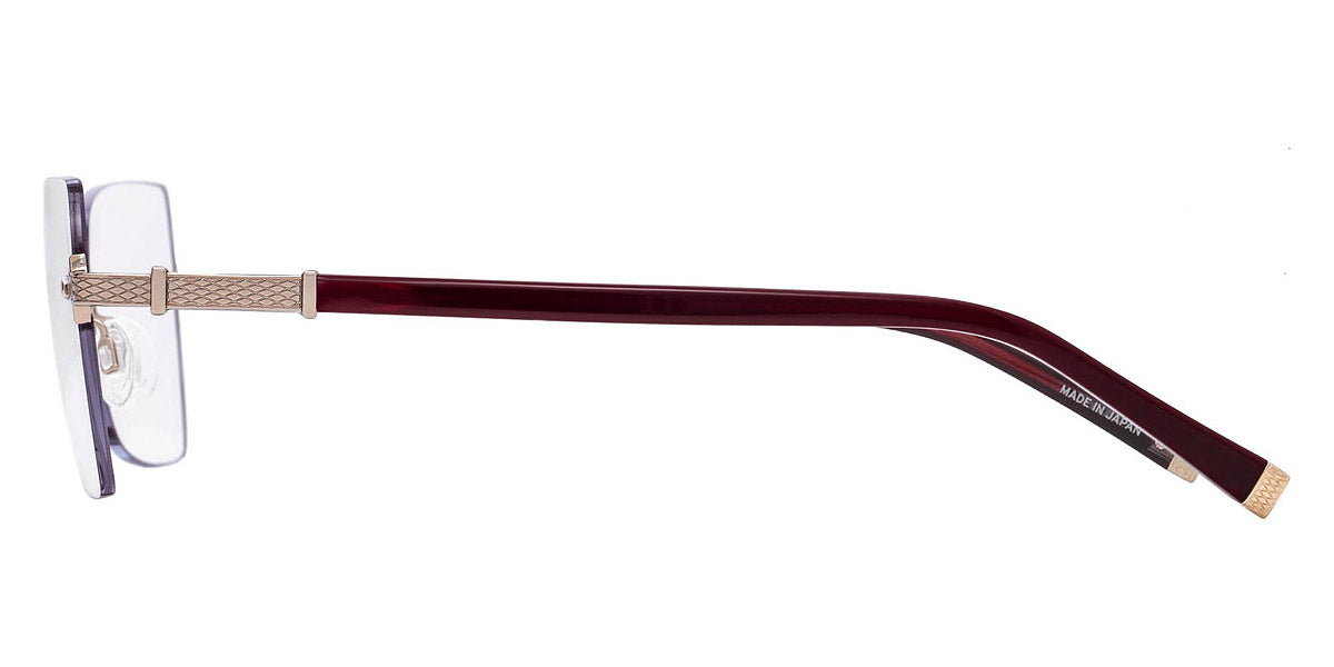 Barton Perreira® Kiki BPR OP Kiki 5304 53 - Oxblood/Rose Gold Eyeglasses