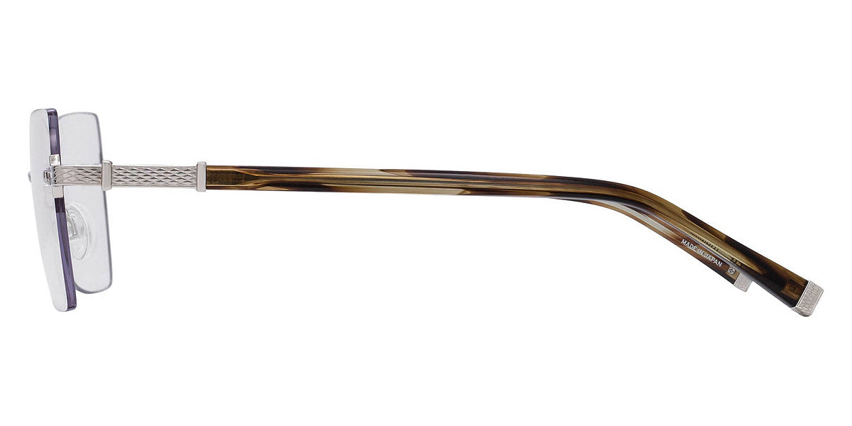 Barton Perreira® Kiki BPR OP Kiki 5305 53 - Sulcata Tortoise/Silver Eyeglasses