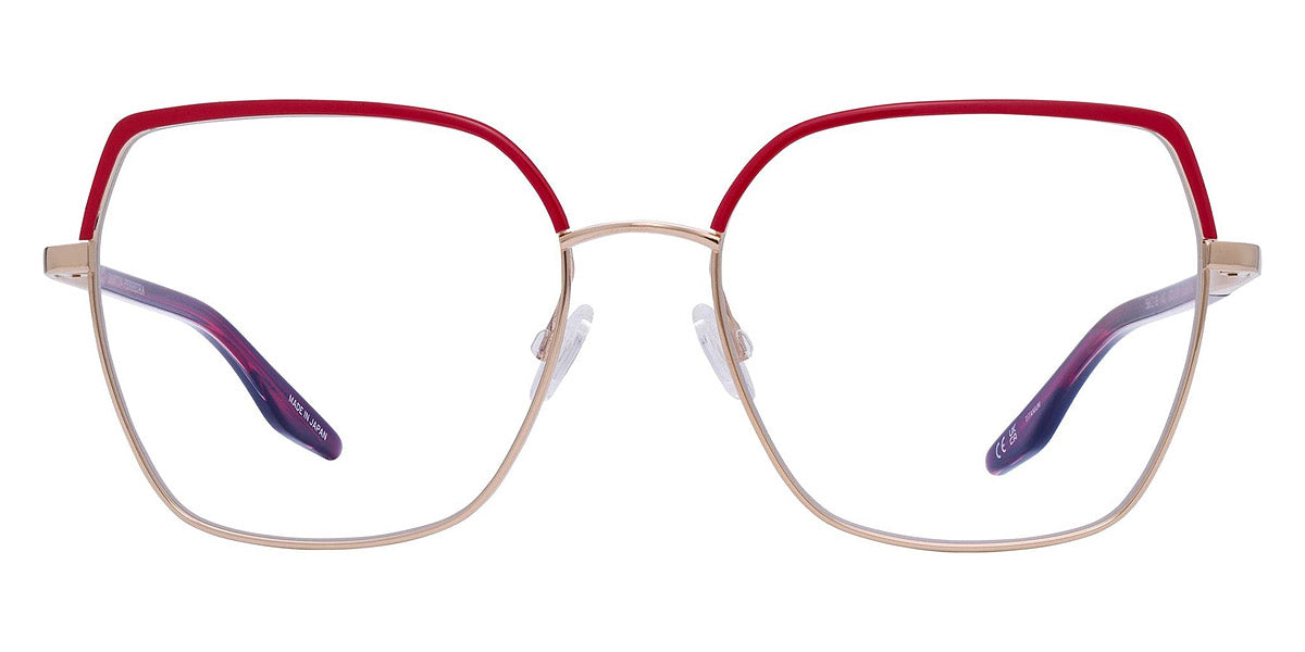 Barton Perreira® Surya BPR OP Surya 5603 56 - Gold/Crimson Enamel Eyeglasses