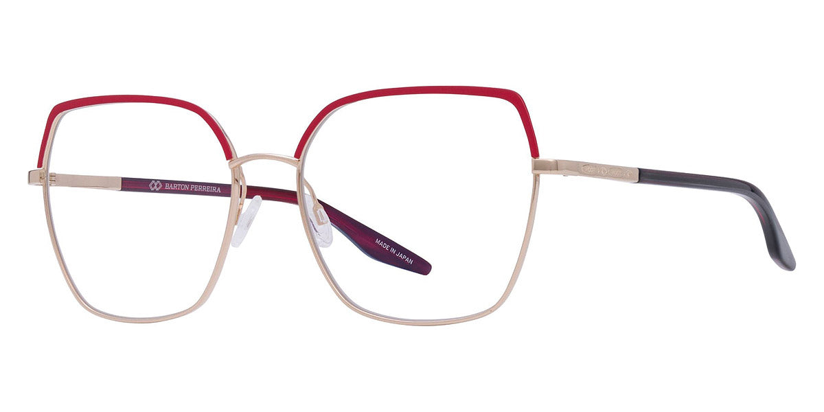 Barton Perreira® Surya BPR OP Surya 5603 56 - Gold/Crimson Enamel Eyeglasses