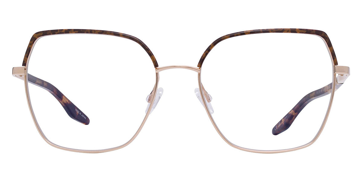 Barton Perreira® Surya BPR OP Surya 5602 56 - Gold/Tortoise Enamel Eyeglasses