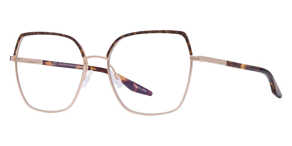 Barton Perreira® Surya BPR OP Surya 5602 56 - Gold/Tortoise Enamel Eyeglasses