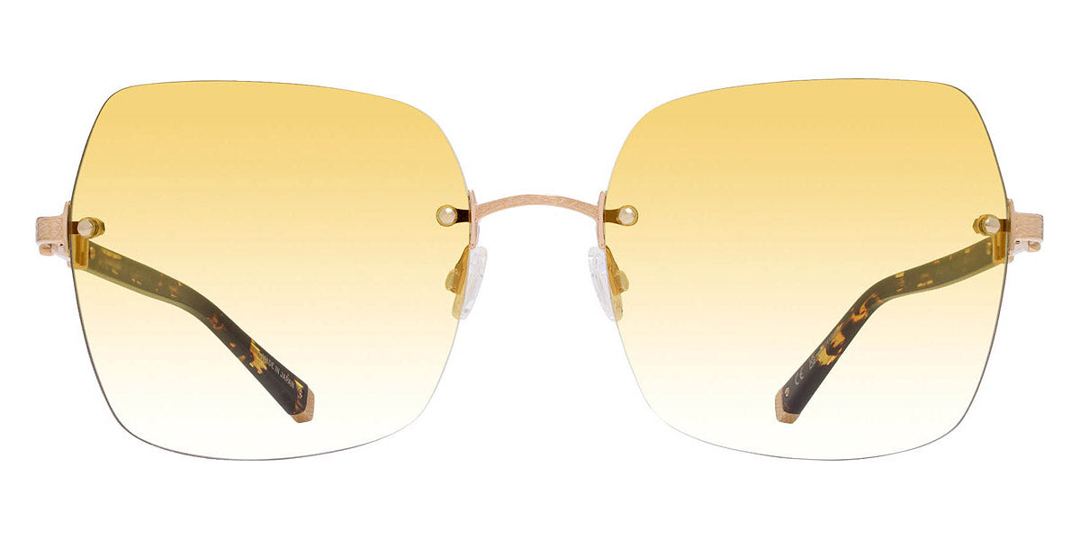 Barton Perreira® Angie BPR SU Angie 6102 61 - Heroine Chic/Gold / Sunshine Gradient AR Sunglasses