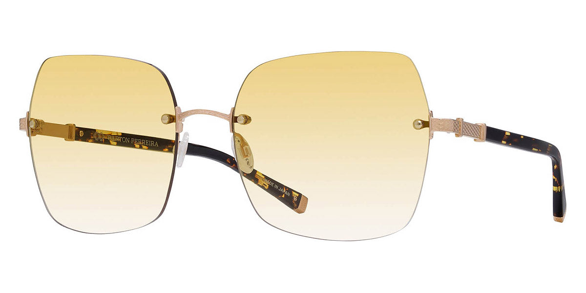 Barton Perreira® Angie BPR SU Angie 6102 61 - Heroine Chic/Gold / Sunshine Gradient AR Sunglasses