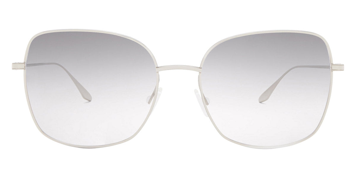 Barton Perreira® Camille - Silver / Smoke Mirror AR Sunglasses