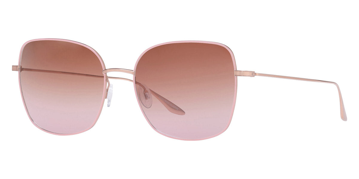 Barton Perreira® Camille - Rose Gold/Pink Enamel / Desert Lilac AR Sunglasses
