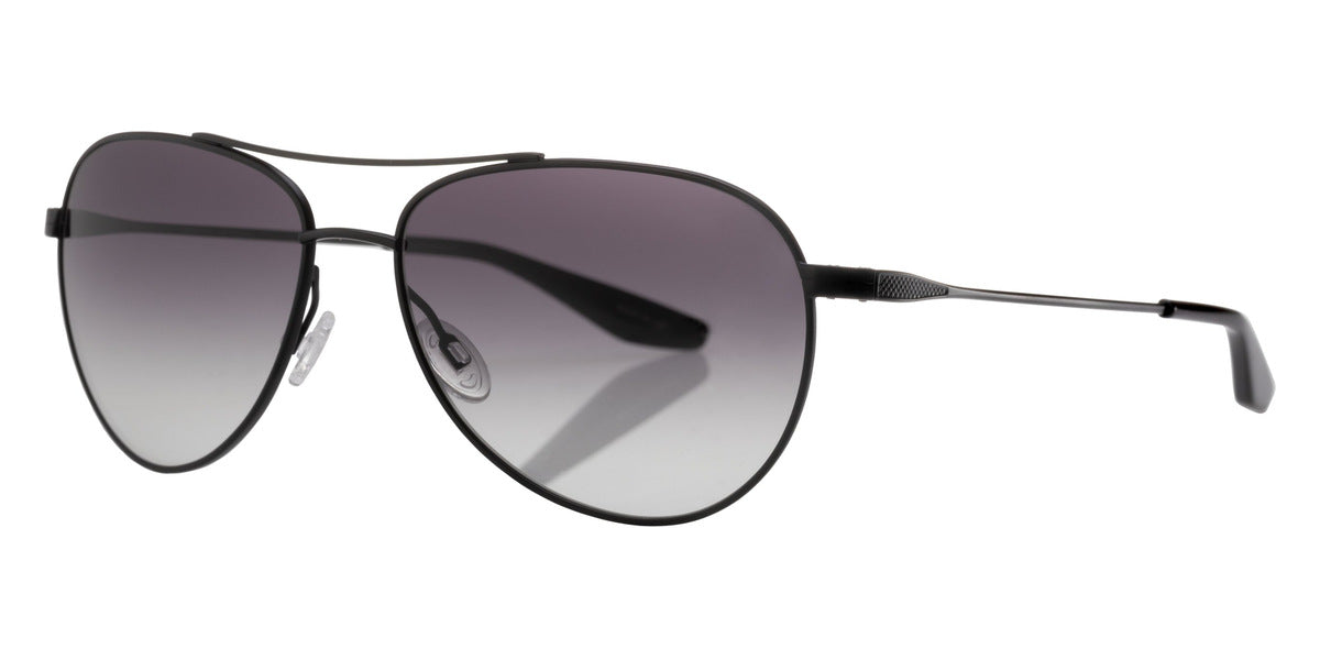 Barton Perreira® Lovitt - Black Satin / Smolder / Smolder Sunglasses