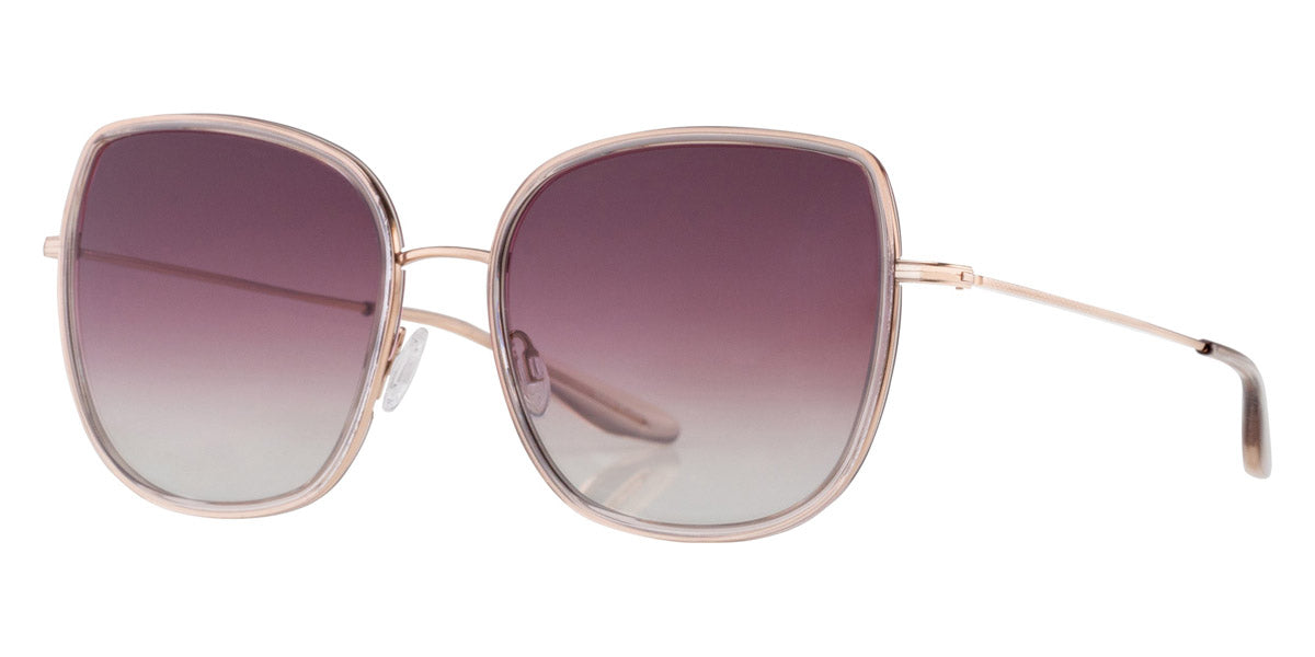 Barton Perreira® Vega - Hush/Rose Gold / Mauve Gradient AR Sunglasses