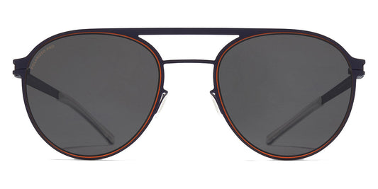 Mykita® BRADLEY MYK BRADLEY Indigo/Orange / Polarized Pro Hi-Con Grey 51 - Indigo/Orange / Polarized Pro Hi-Con Grey Sunglasses