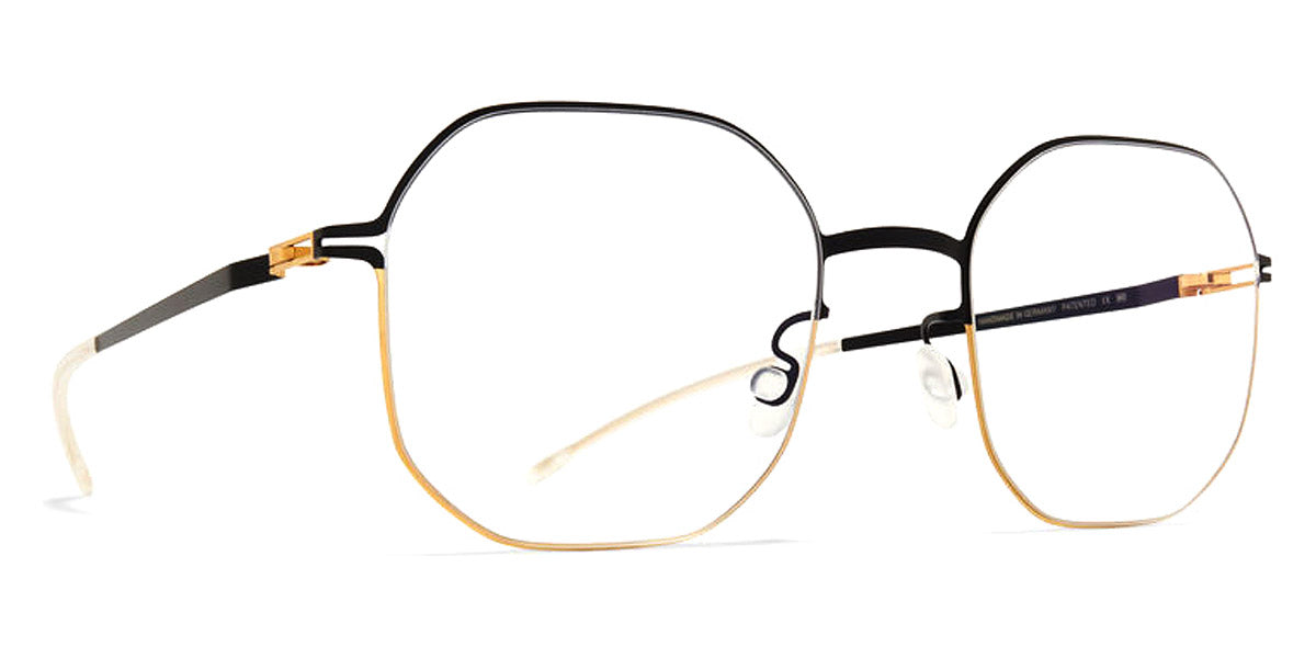 Mykita® CAT MYK CAT Gold/Jet Black 49 - MYK CAT Gold/Jet Black Eyeglasses