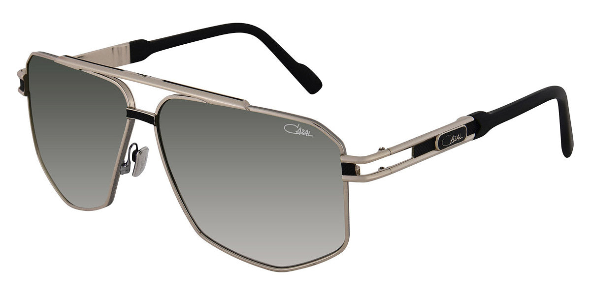 Cazal® 9110 CZL 9110 002 62 - Black-Silver Mat Sunglasses