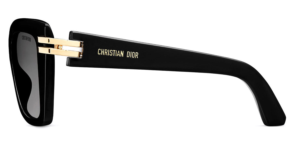 Dior® CDior S1I CD CDIOR S1I 10A1 52 - Shiny Black 10A1 Sunglasses